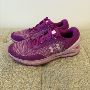 Under ARMOUR Women's Purple HOVR Running/walking Everyday Sneakers Size 8‎